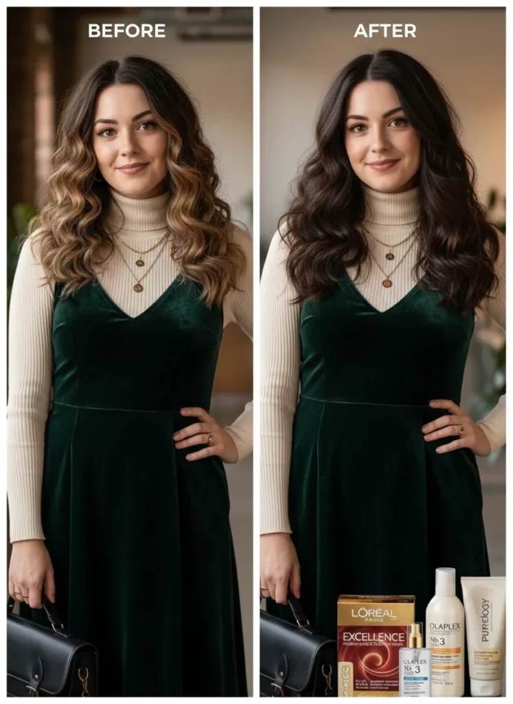 Going Darker: Transitioning to Chocolate Brown From Lighter Color
