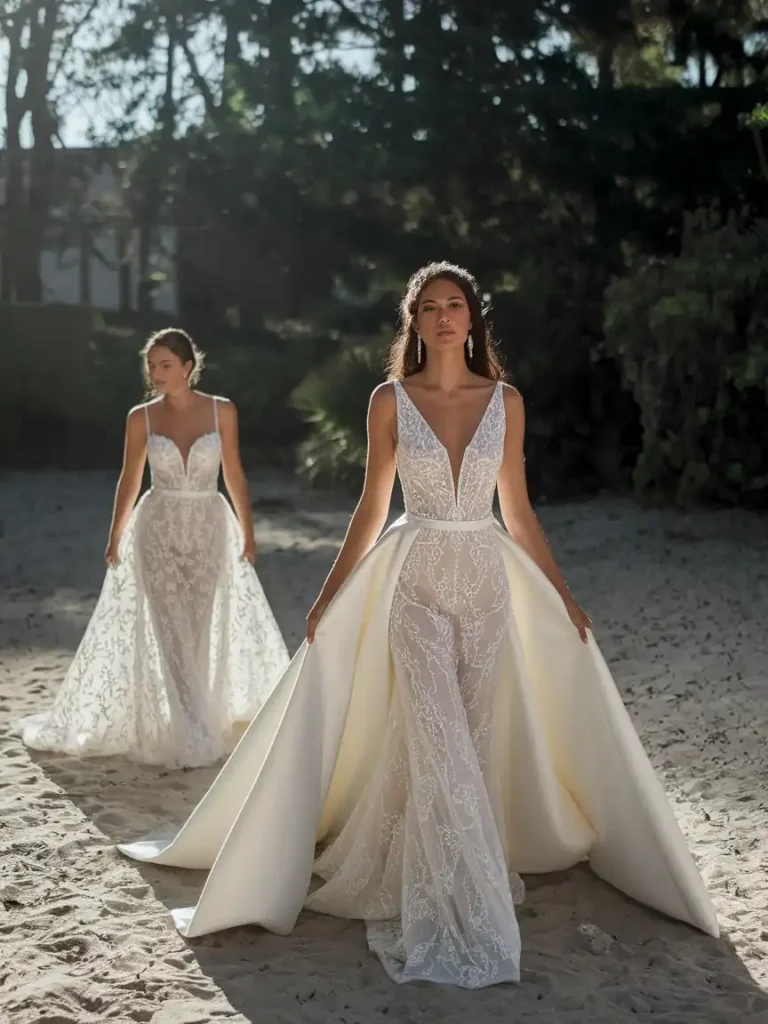 Gowns That Work for Both Ceremony and Reception