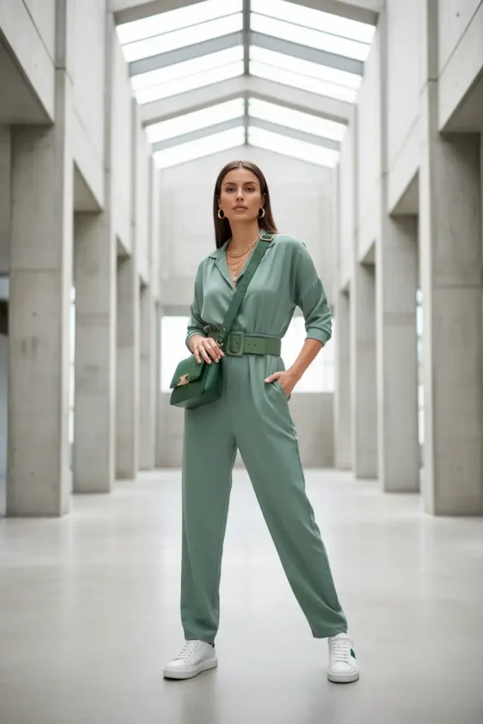 Head To Toe Green: How to Pull Off a Monochromatic Outfit Without It Looking Odd