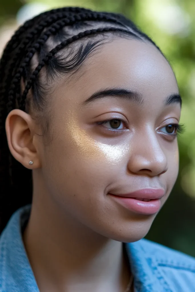 Highlighter That Looks Natural, Not Blinding