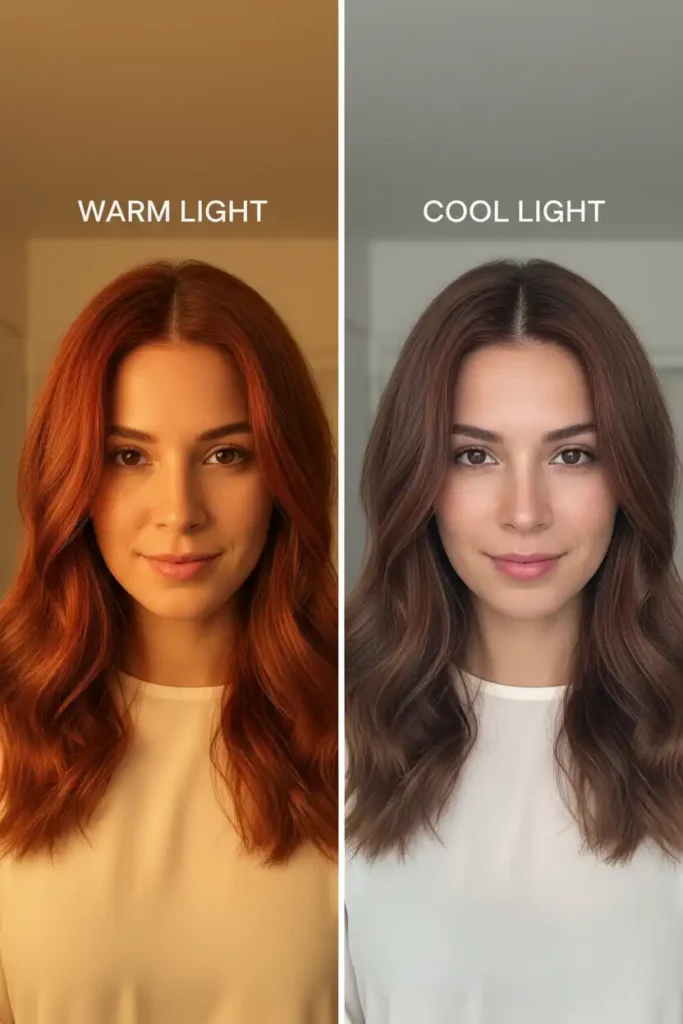 How Lighting Affects Your Auburn Hair Color (And What to Do About It)