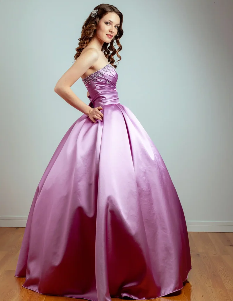 How a Dropped Waist Flatters in Photos