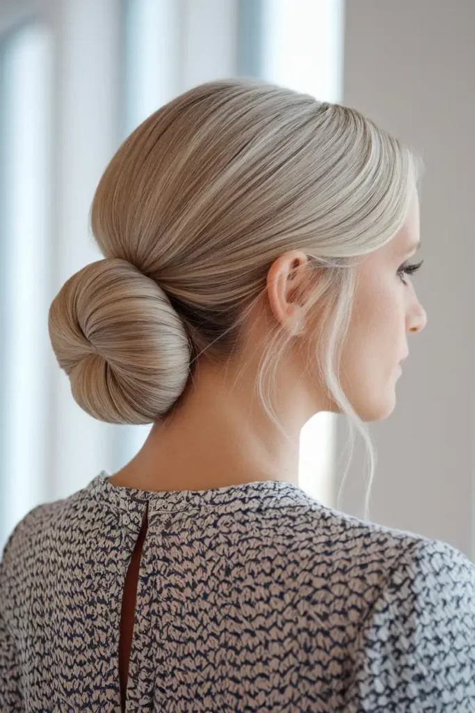 How to Do a Sleek Updo on Fine Medium Hair