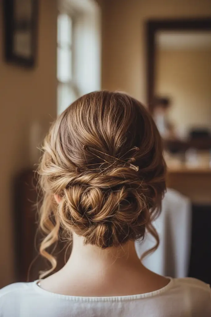 How to Keep Any Updo in Place When You Have Slippery Hair