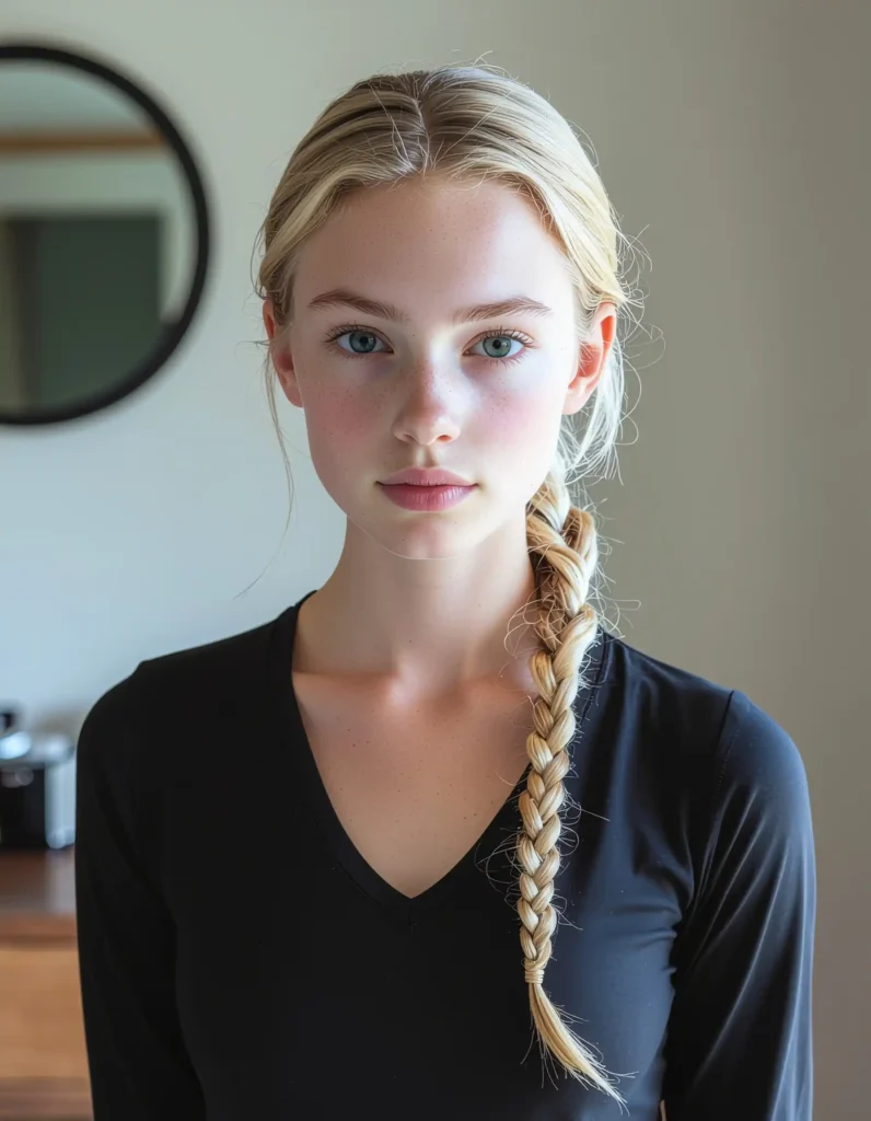 How to Make a Braided Ponytail Stay in Fine Hair All Day