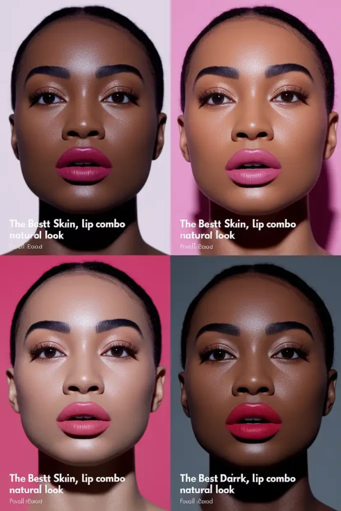How to Recreate Celebrity-Inspired Lip Combos for Dark Skin