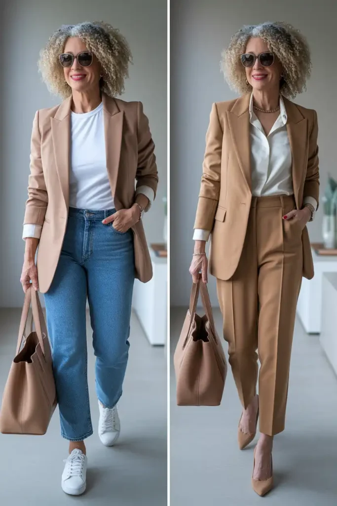 How to Style a Blazer for Casual and Dressed-Up Fall Looks