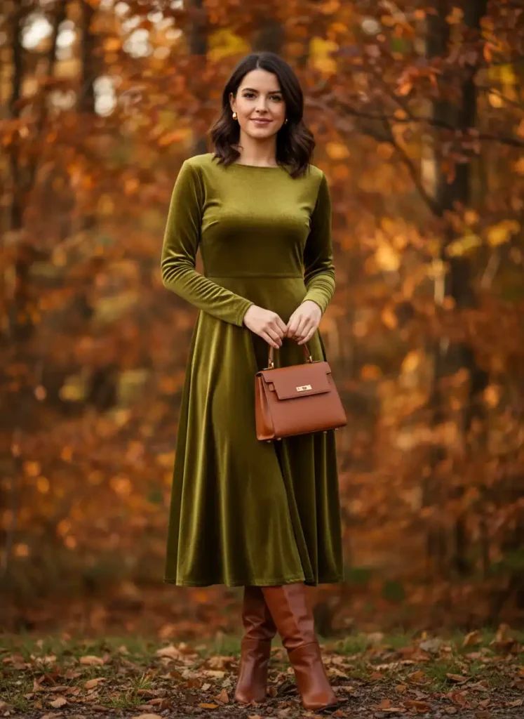 How to Style a Chartreuse Dress for a Fall Wedding