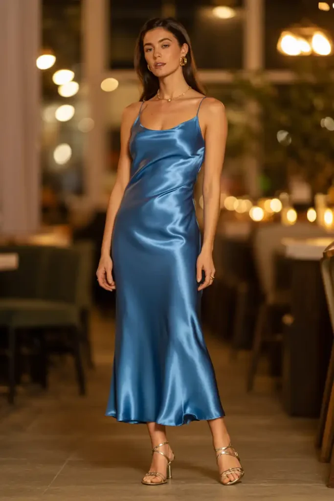 How to Wear Blue on a Date Night