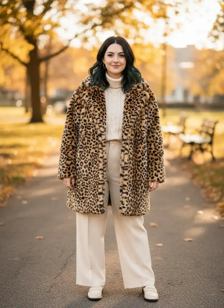 How to Wear a Cheetah Print Coat Without Looking Overwhelming