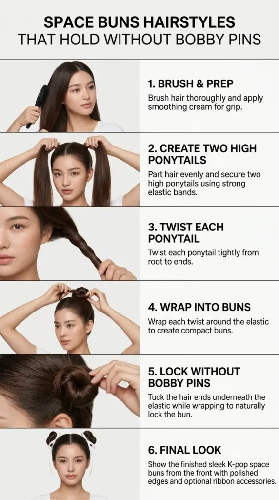 K-Pop Hair Styles That Hold All Night Without a Single Pin
