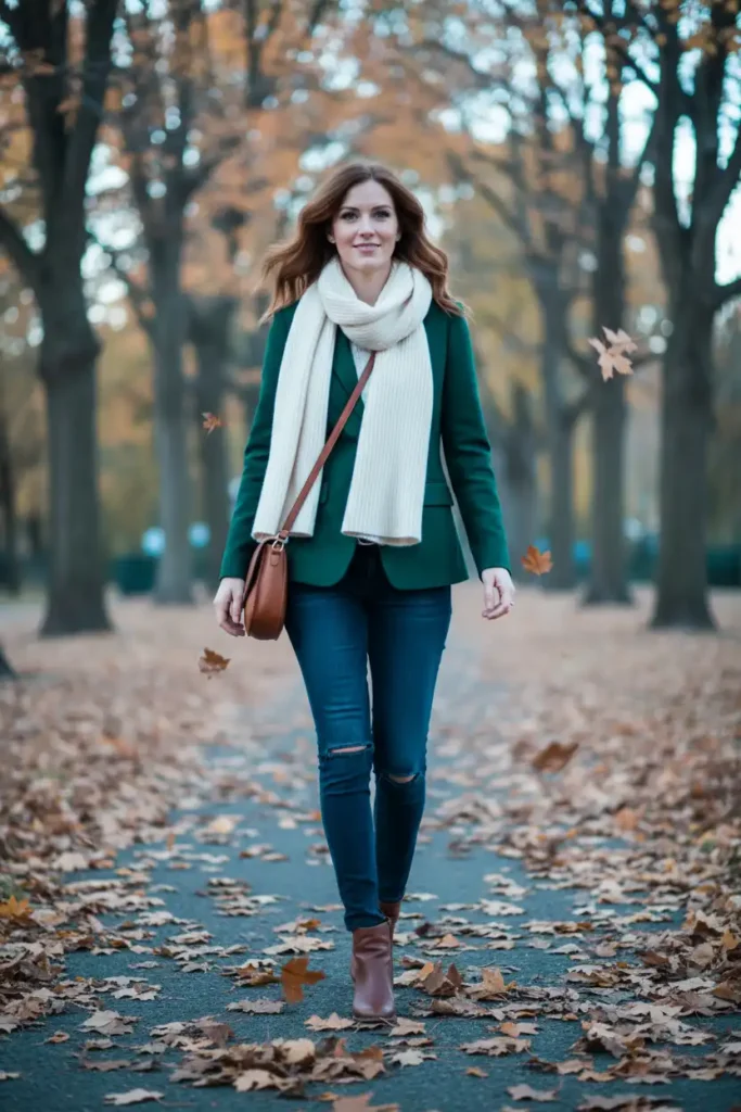 Layering Scarves Without Looking Bulky