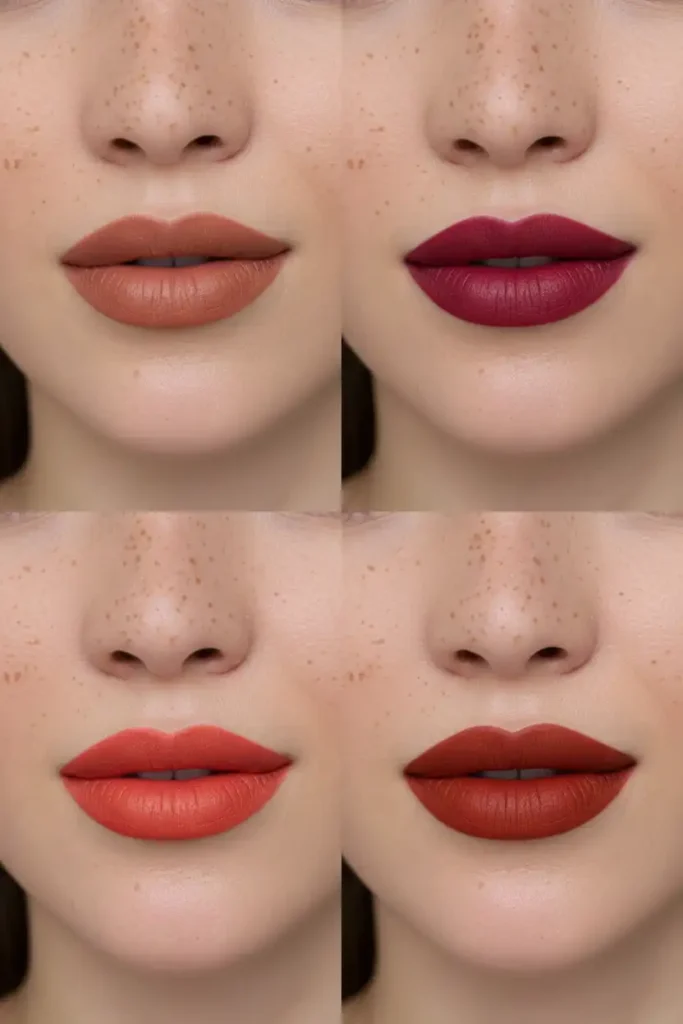 Lipstick Ideas That Pair Well With Freckle Looks