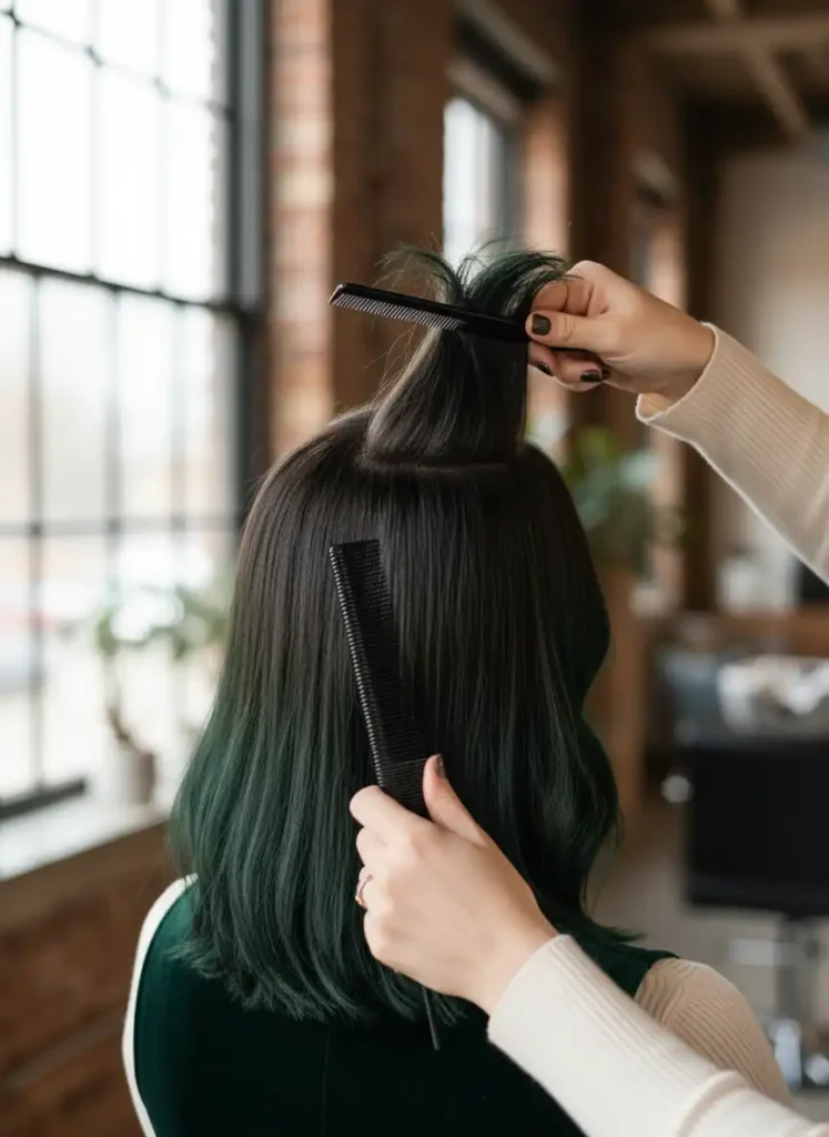 Lob With a Voluminous Crown Tease