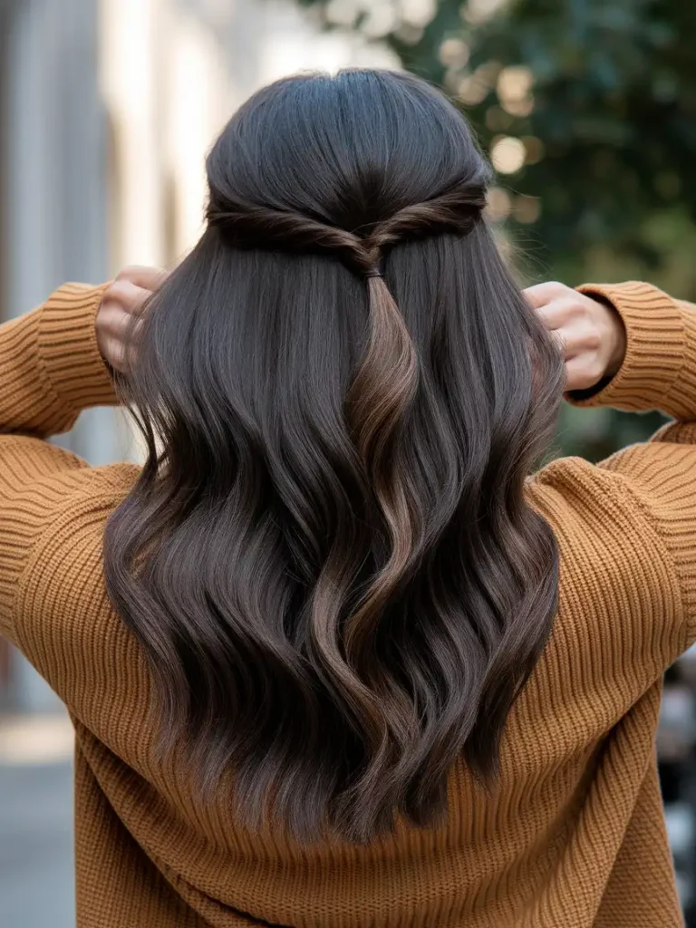 Low-Maintenance Fall Hair Color Options for Dark Brown Hair