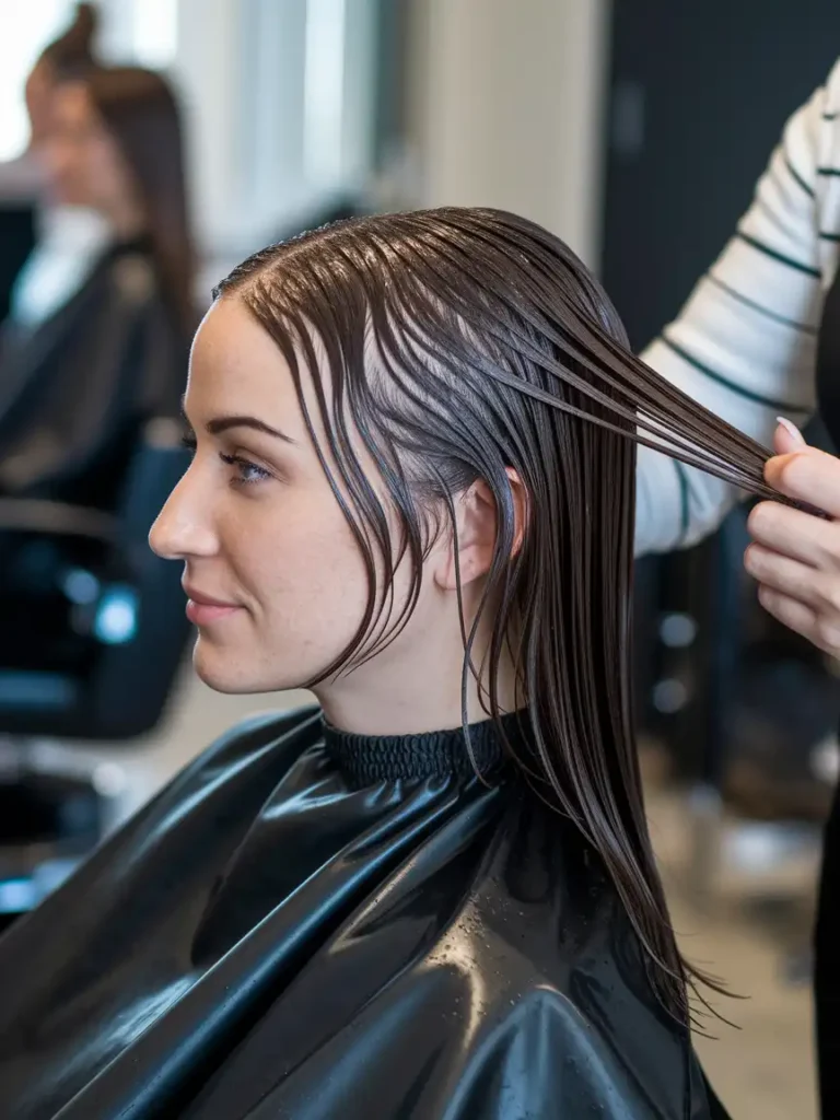 Low-Maintenance Fall Hair Color Options for Dark Brown Hair Using Glosses and Toners
