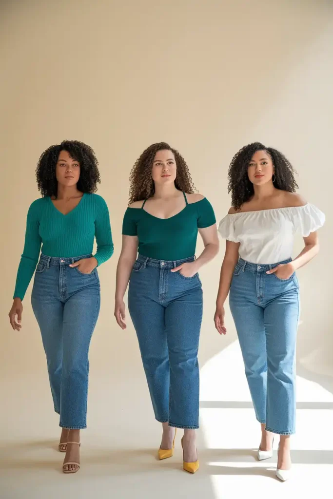 Necklines That Make a Real Difference for Broader Shoulders
