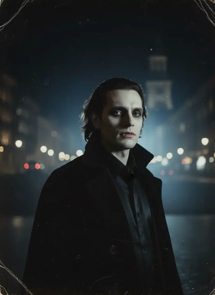 Night Portrait as a Natural Vampire Avatar