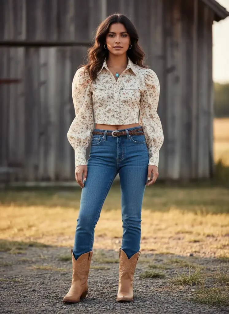 Petite Cowgirl Outfits That Don't Overwhelm Your Frame