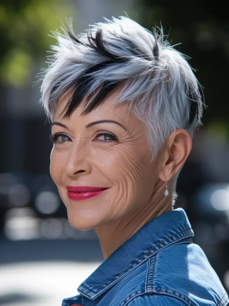Pixie Cuts and the Transition to Gray Hair: The Fastest Way Through