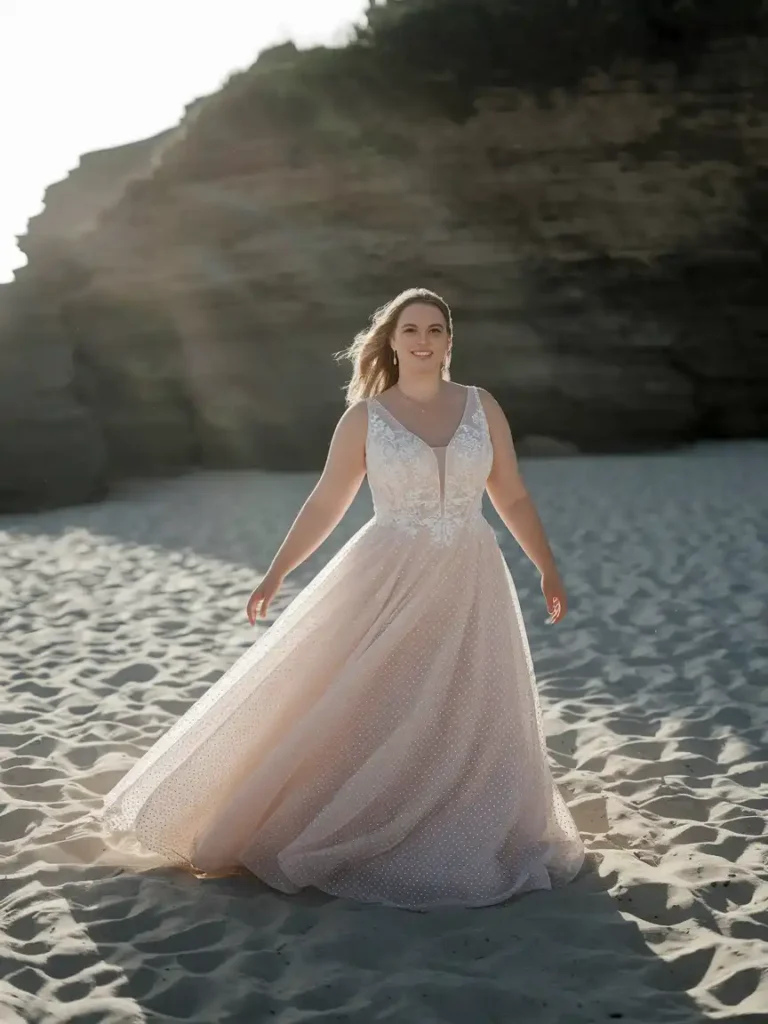Plus Size Beach Wedding Dress Styles Worth Knowing