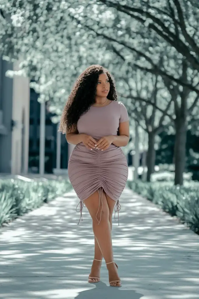 Ruched Side Dresses That Work With Your Shape