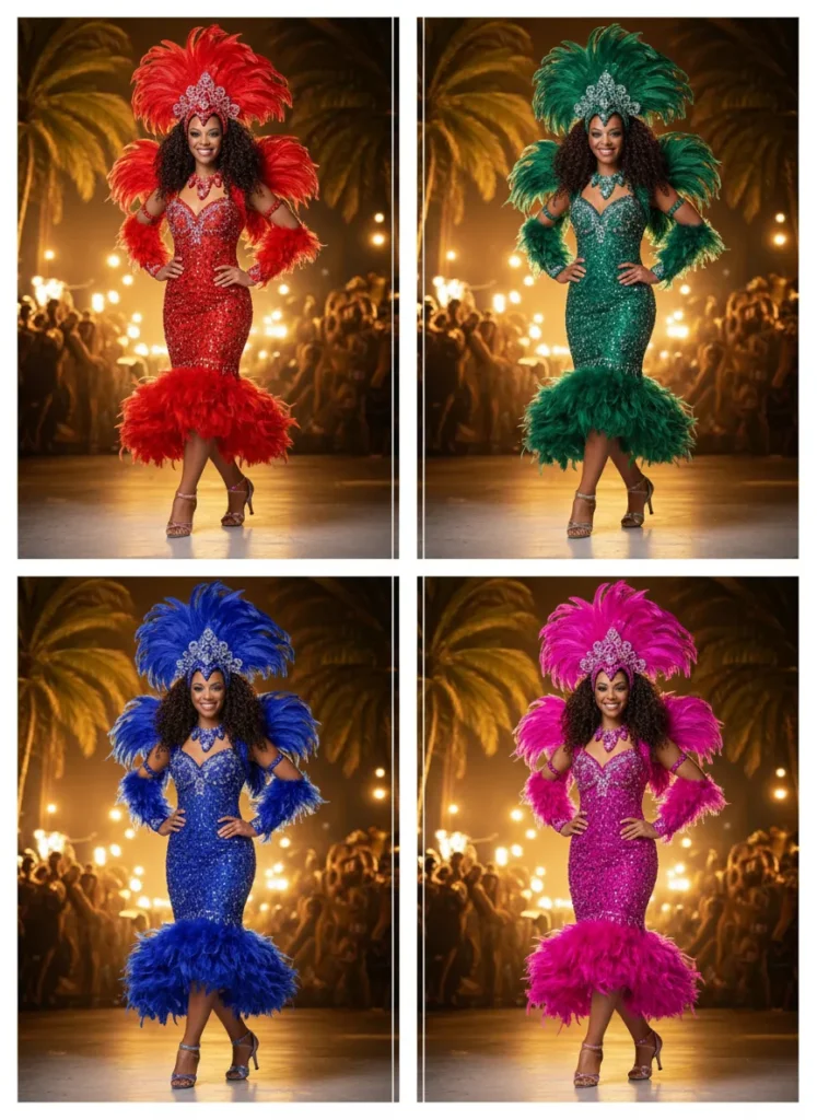 Samba Outfit Colors That Photograph Best