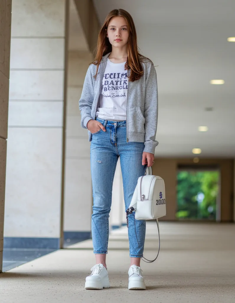 School-Appropriate Y2K Outfits With a McBling Edge
