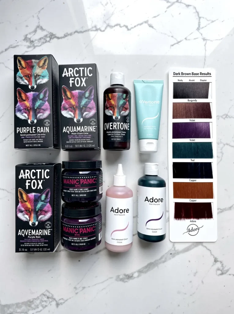 Semi-Permanent Hair Colors That Actually Work on Dark Hair