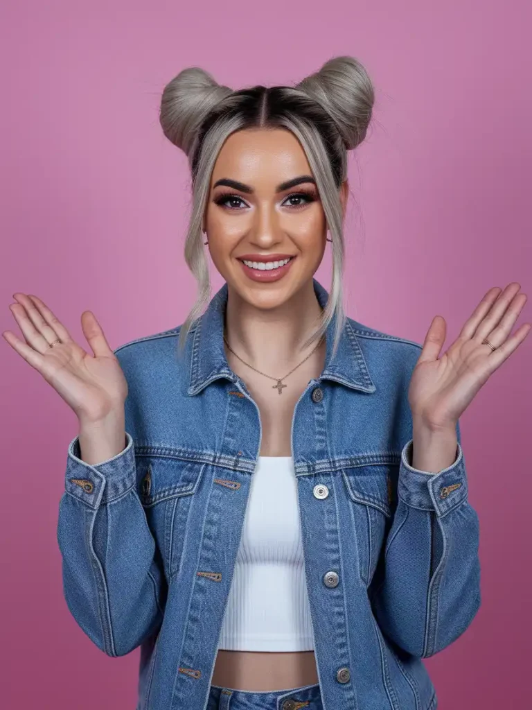 Space Buns: The High Double Bun You'll Actually Wear