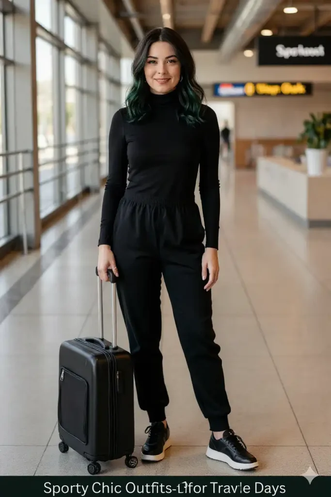 Sporty Minimalist Style for Carry-On Only Trips