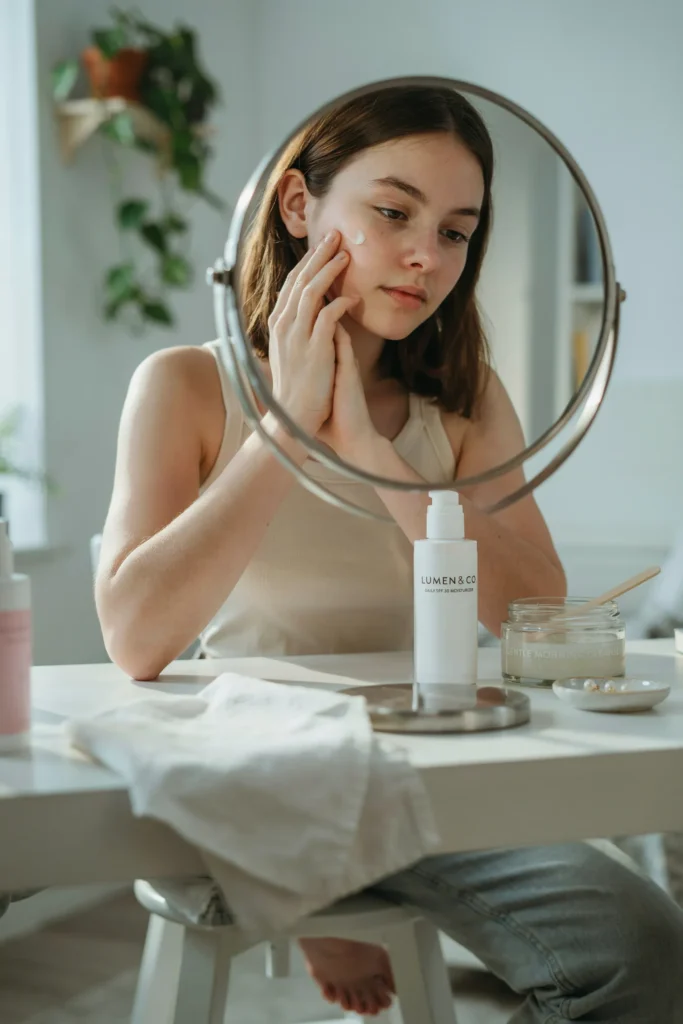 Start With a Clean, Moisturized Base