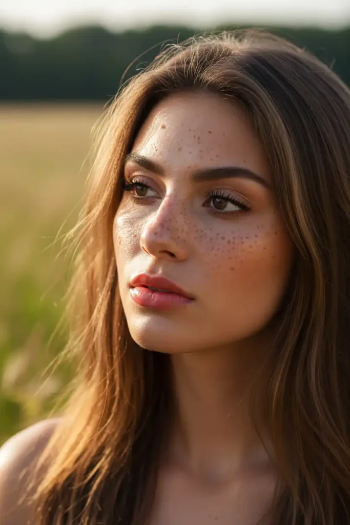Summer Freckle Looks That Feel Warm and Sun-Kissed