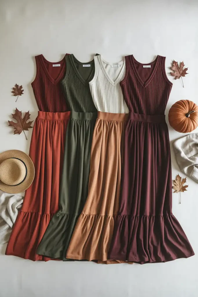 The Best Maxi Skirt Colors for a Fall Wardrobe