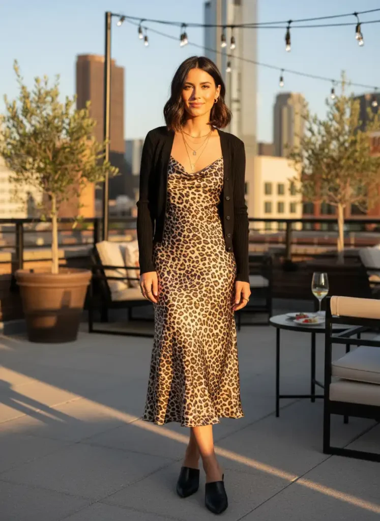 The Cheetah Outfit That Works for a Casual Evening Out