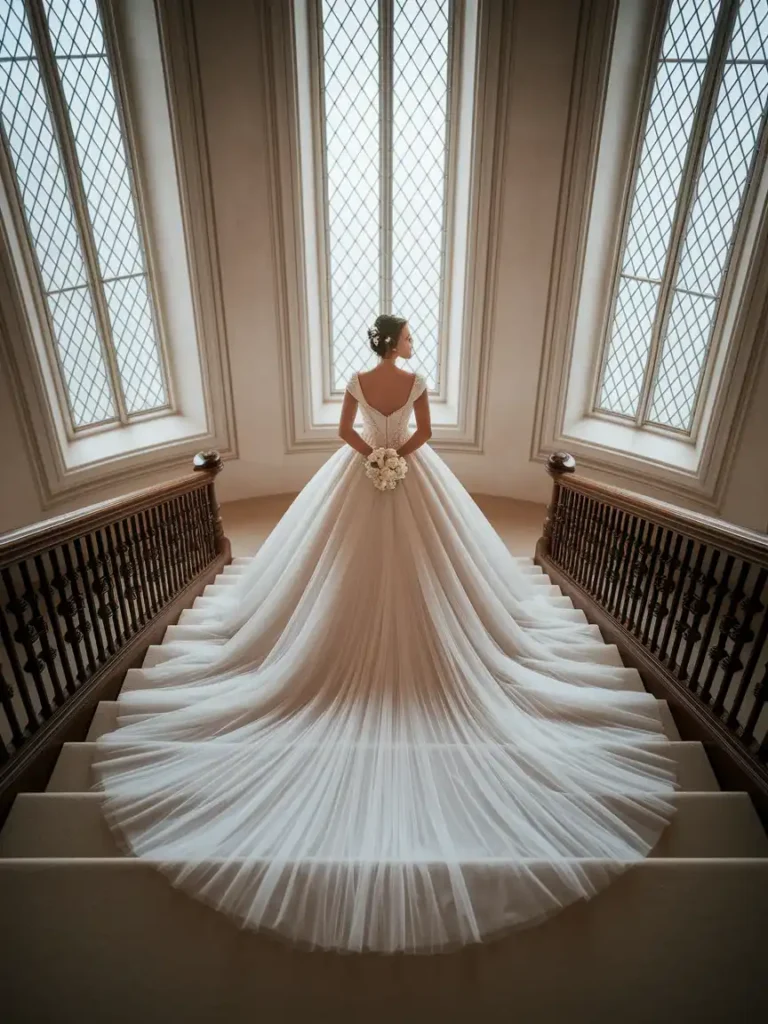 The Classic Ball Gown Cinderella Wedding Dress