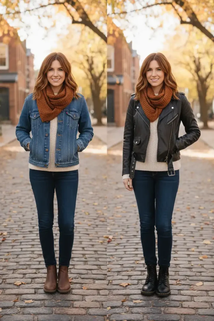 The Denim Jacket Versus Leather Jacket Debate