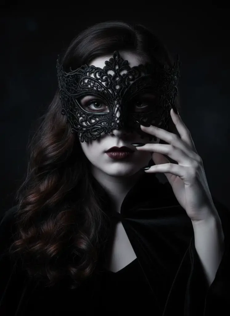 The Masked or Partially Obscured Dark Profile Picture