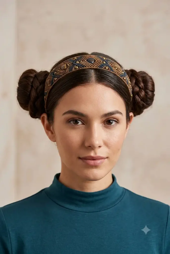 The Space Buns Headband Style That Removes the Need for Pins