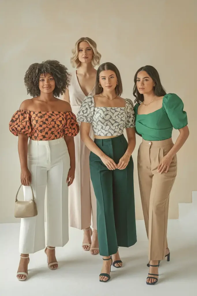 Tops That Balance Your Proportions for Pear Body Shape Outfits