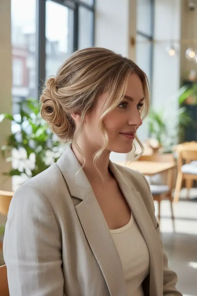Upstyles for Medium Hair That Actually Look Intentional