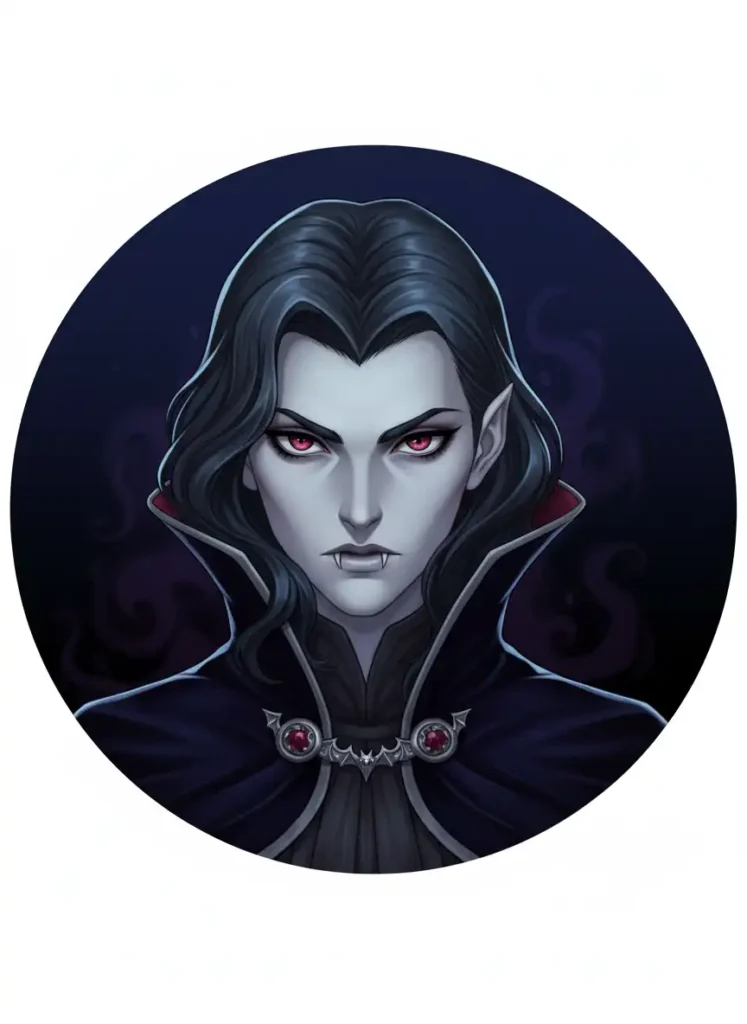Vampire Avatar for Anime and Digital Art Fans