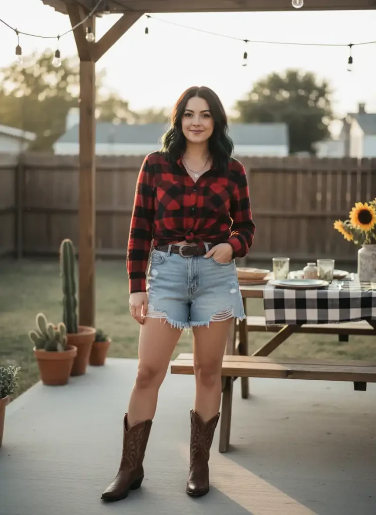 Western BBQ Outfit Ideas for a Casual Outdoor Gathering