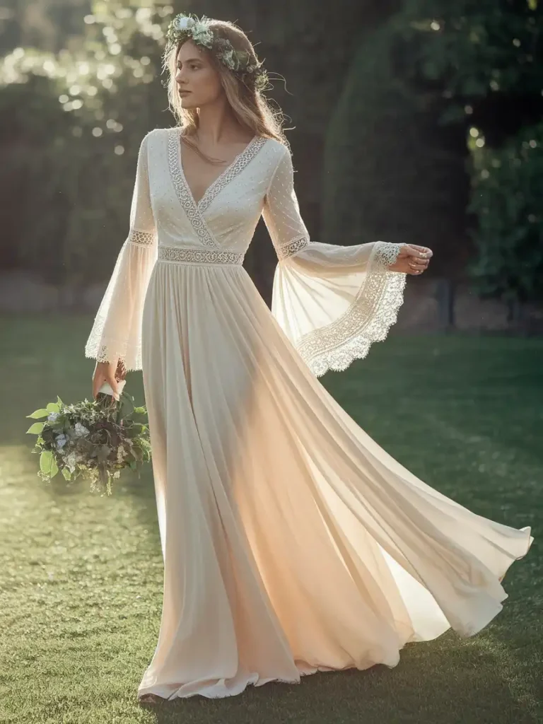 What Makes a Boho Wedding Dress Different From Other Styles
