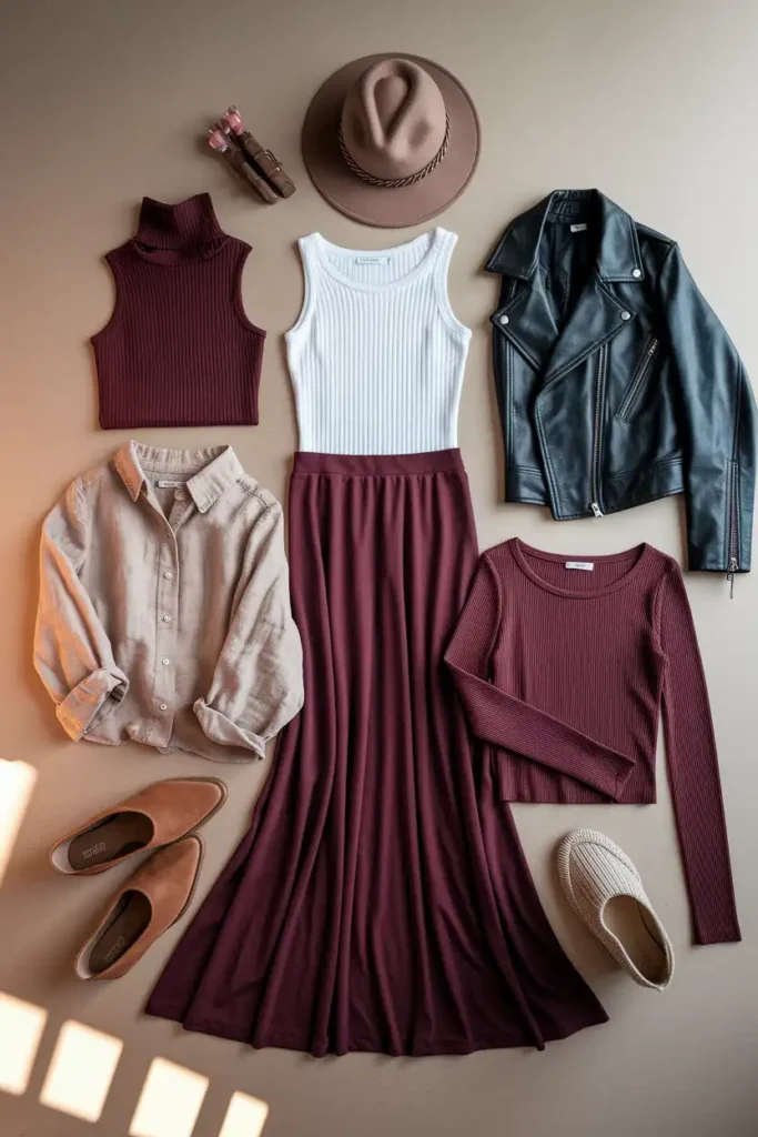 What Tops Work Best With Maxi Skirts in Fall