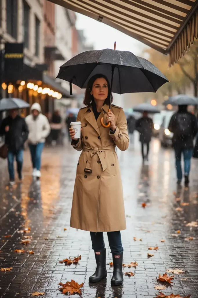 What to Actually Wear on Rainy Fall Days