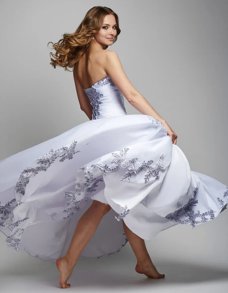 When the Dress Moves: Walking, Dancing, and Turning Shots