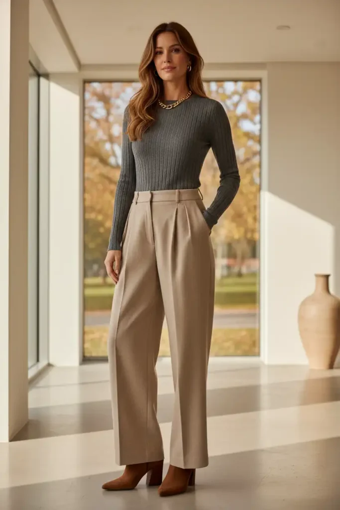 Wide Leg Pants That Make Getting Dressed Easier