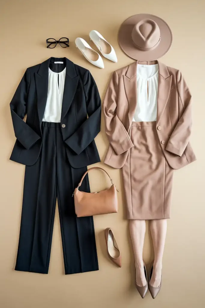 Workwear Capsule Essentials for a Pear-Shaped Body