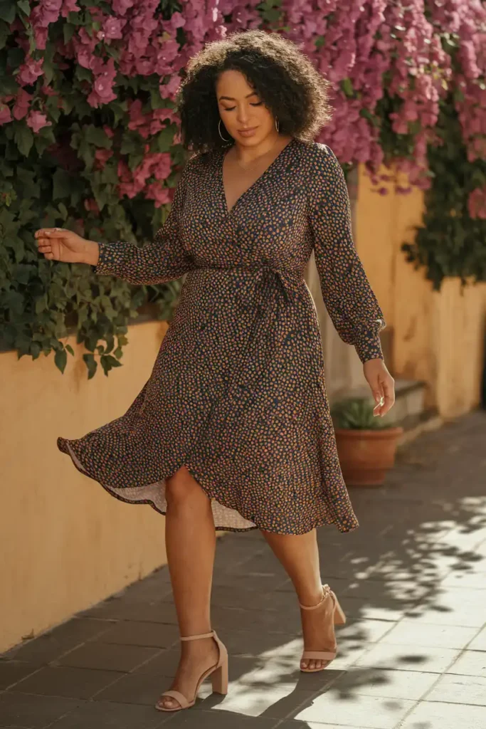 Wrap Dresses Cut to Work With Your Curves